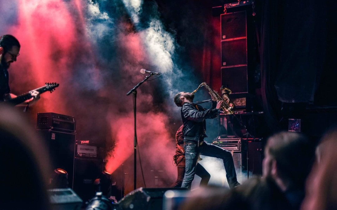 Playing sax with Ihsahn at Inferno